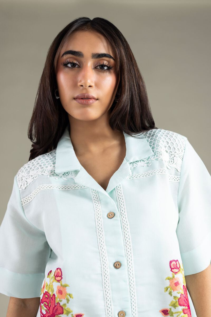 Embroidered | Mesuri | Shirt | USD 17.50