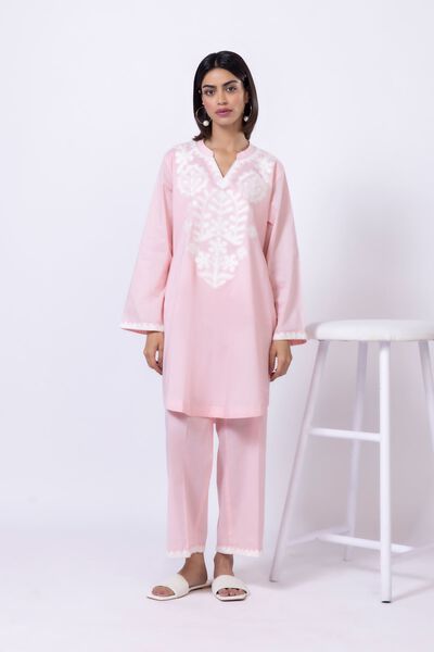 Embroidered | Cambric | Pants | USD 17.00