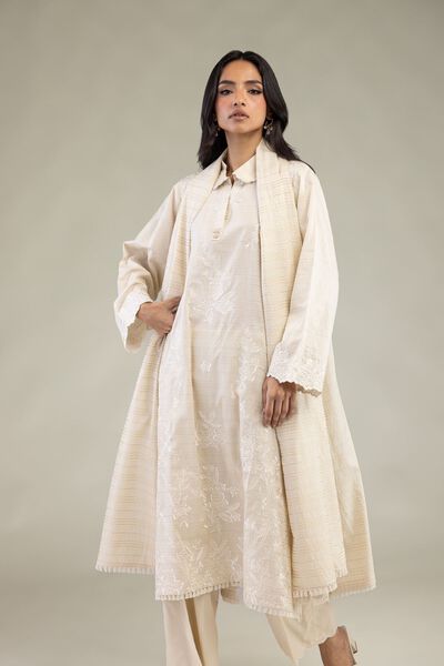 Embroidered | Messuri Dobby | Messuri Tailored 3-Piece | USD 85.00