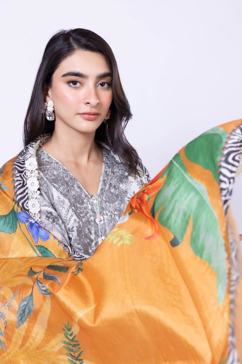 Printed | Polyester Silk | Dupatta | USD 13.50