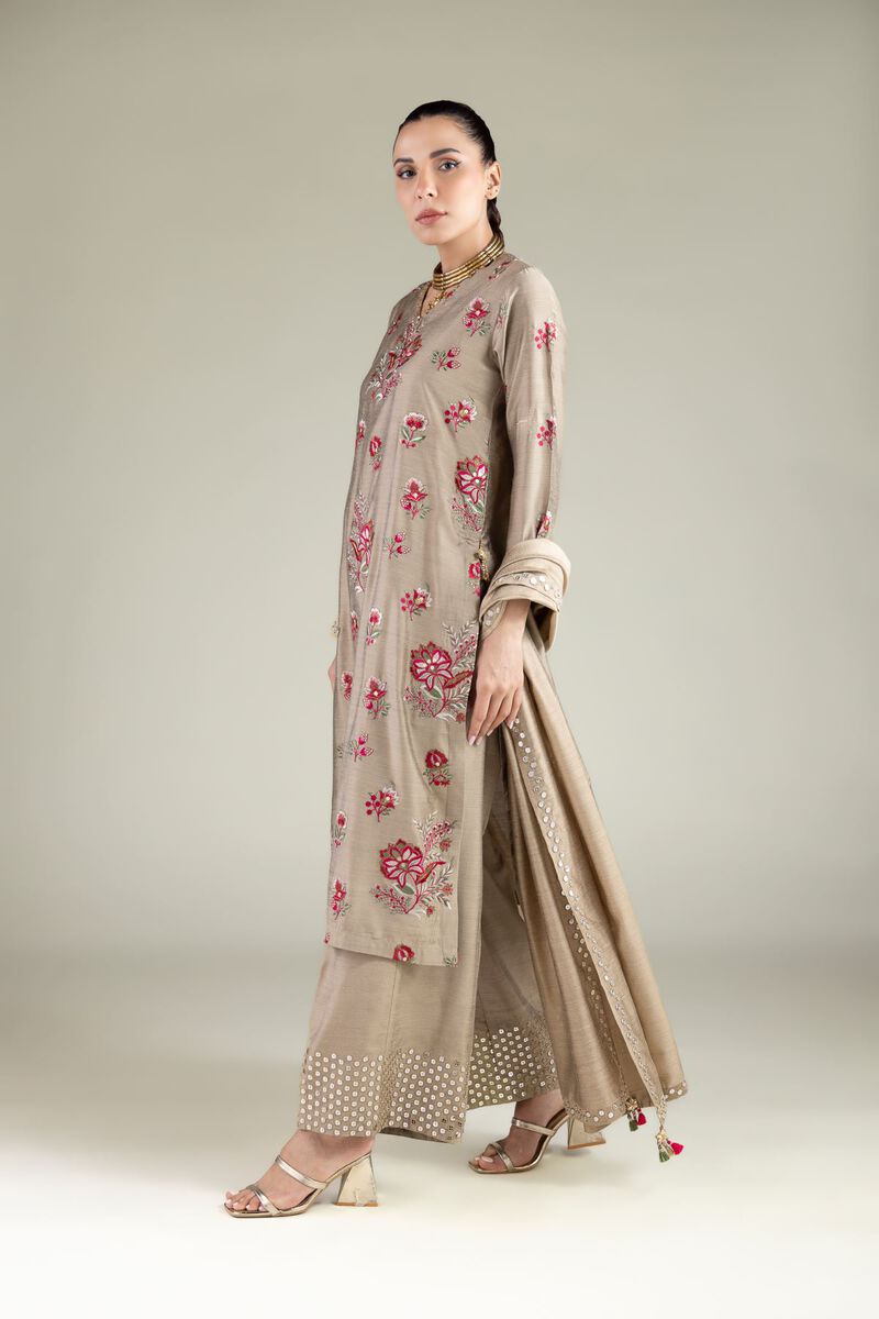 Embroidered | Cotton Net | Floral Formal Dupatta | USD 35.00