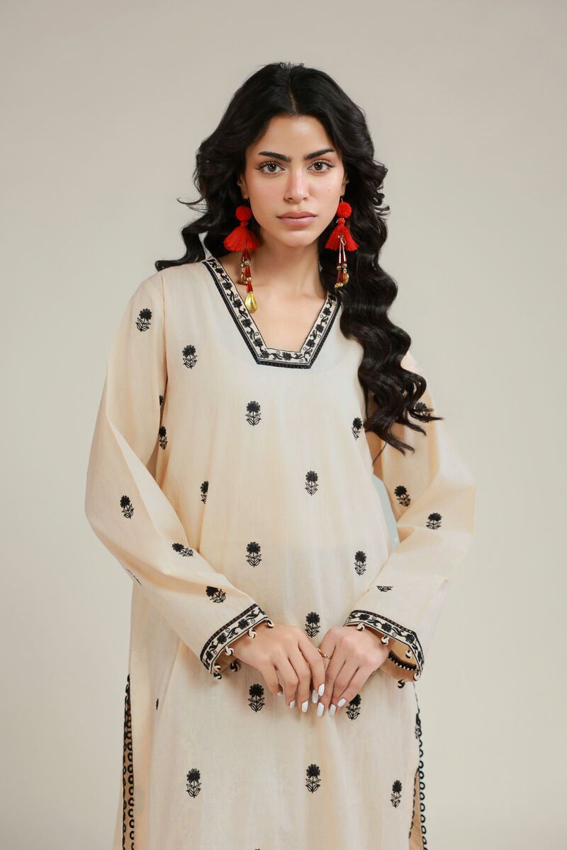 Embroidered | Dobby | 2-Piece Tailored Set | USD 55.00