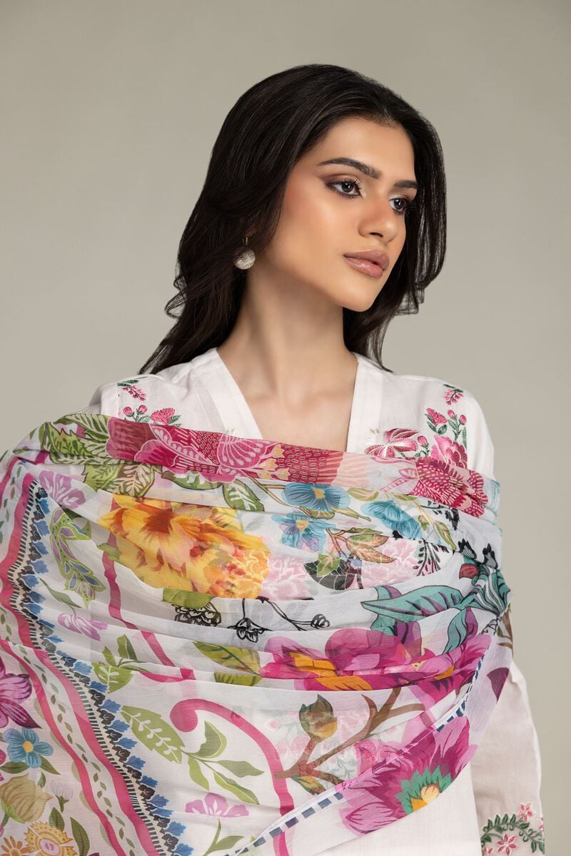 Embroidered | Cambric | Cambric Tailored 3-Piece | USD 85.00