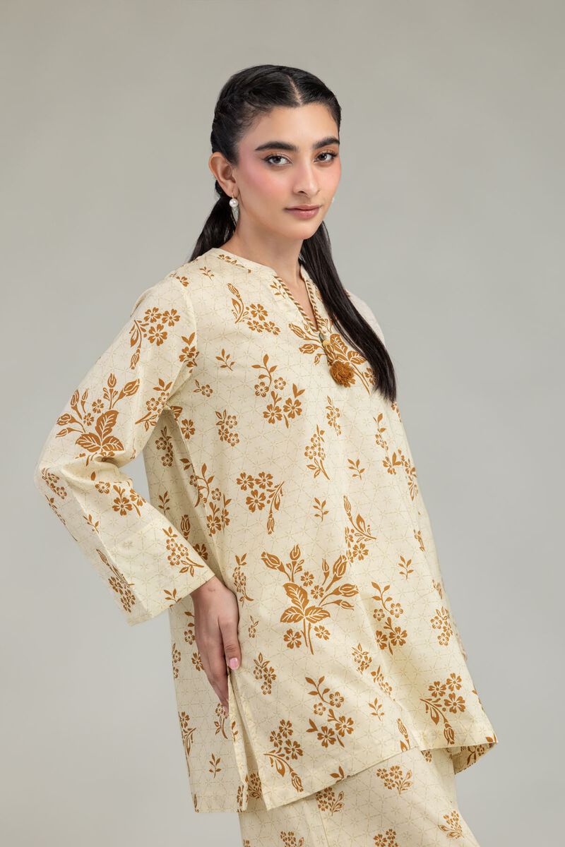 Printed | Cotton Dobby | Short Cotton Kurta | USD 35.00
