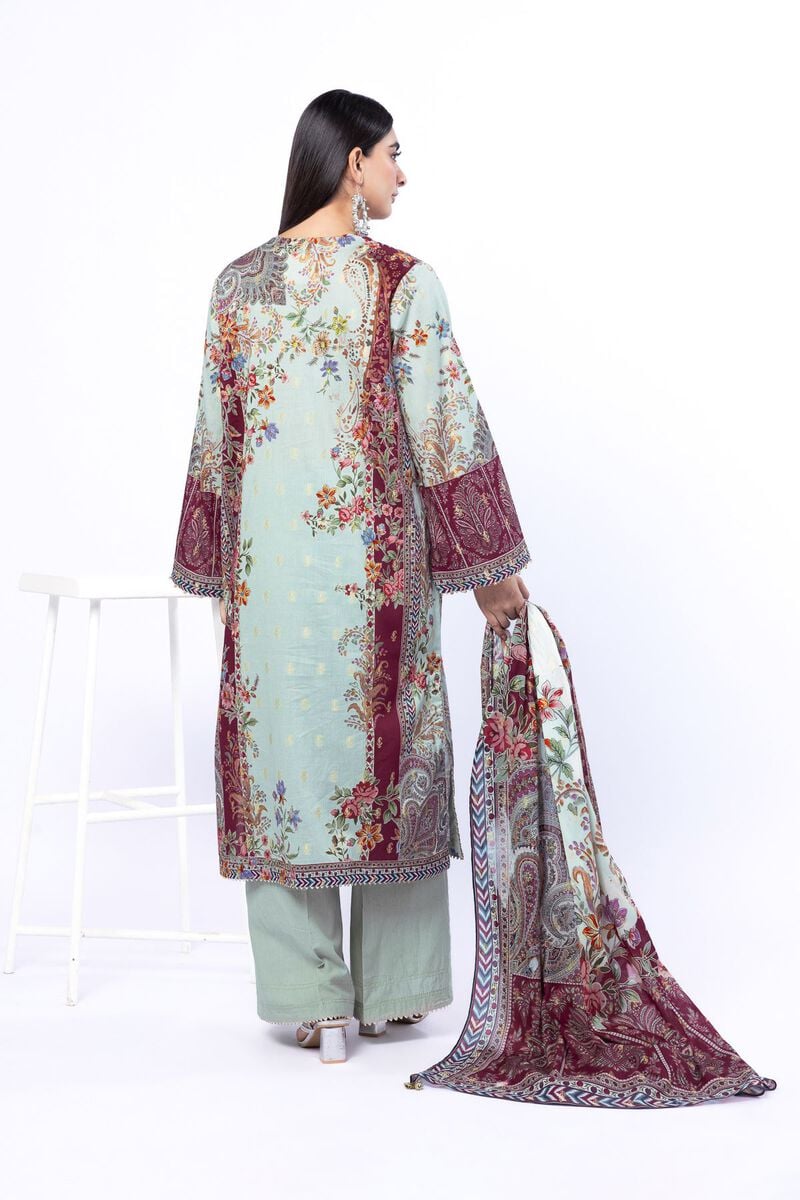 Printed | Jacquard | Tailored 3 Piece | USD 70.00