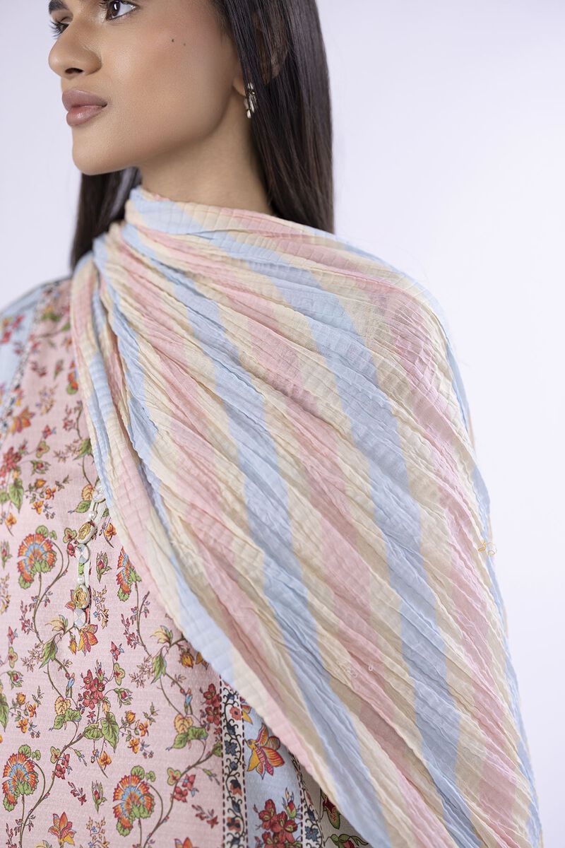 Printed | Voile | Dupatta | USD 10.00
