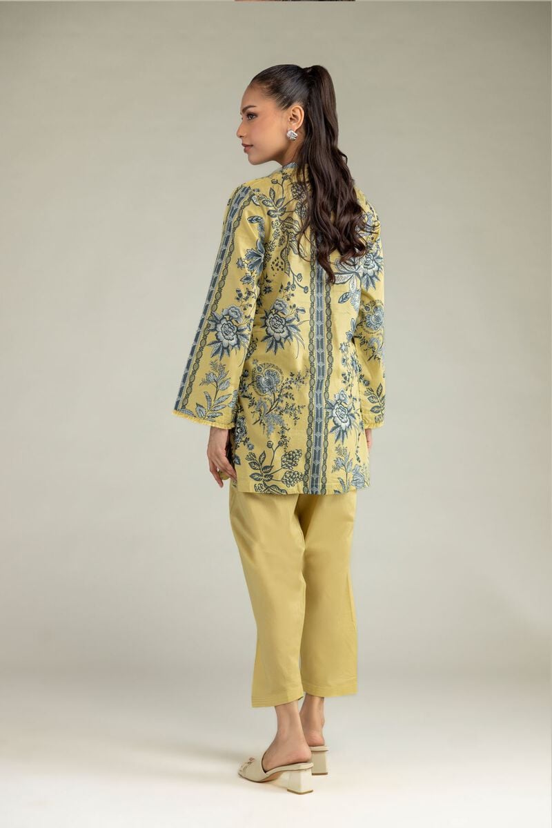 Printed | Cambric | Short V-Neck Kurta | USD 35.00