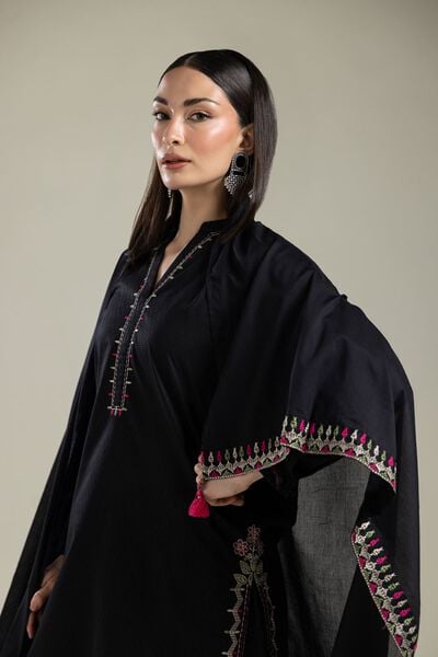 Embroidered | Lawn | Black Lawn Dupatta | USD 30.00
