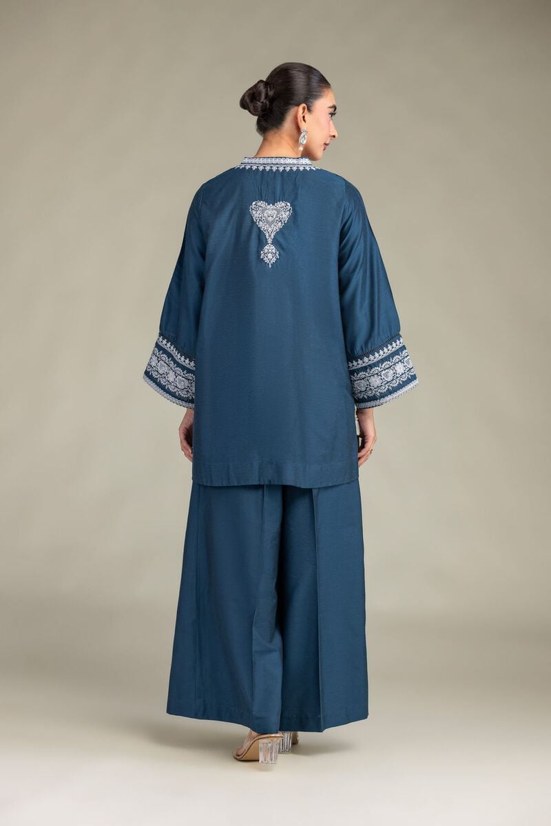 Printed | Raw Silk | Floral Silk Kurta | USD 45.00