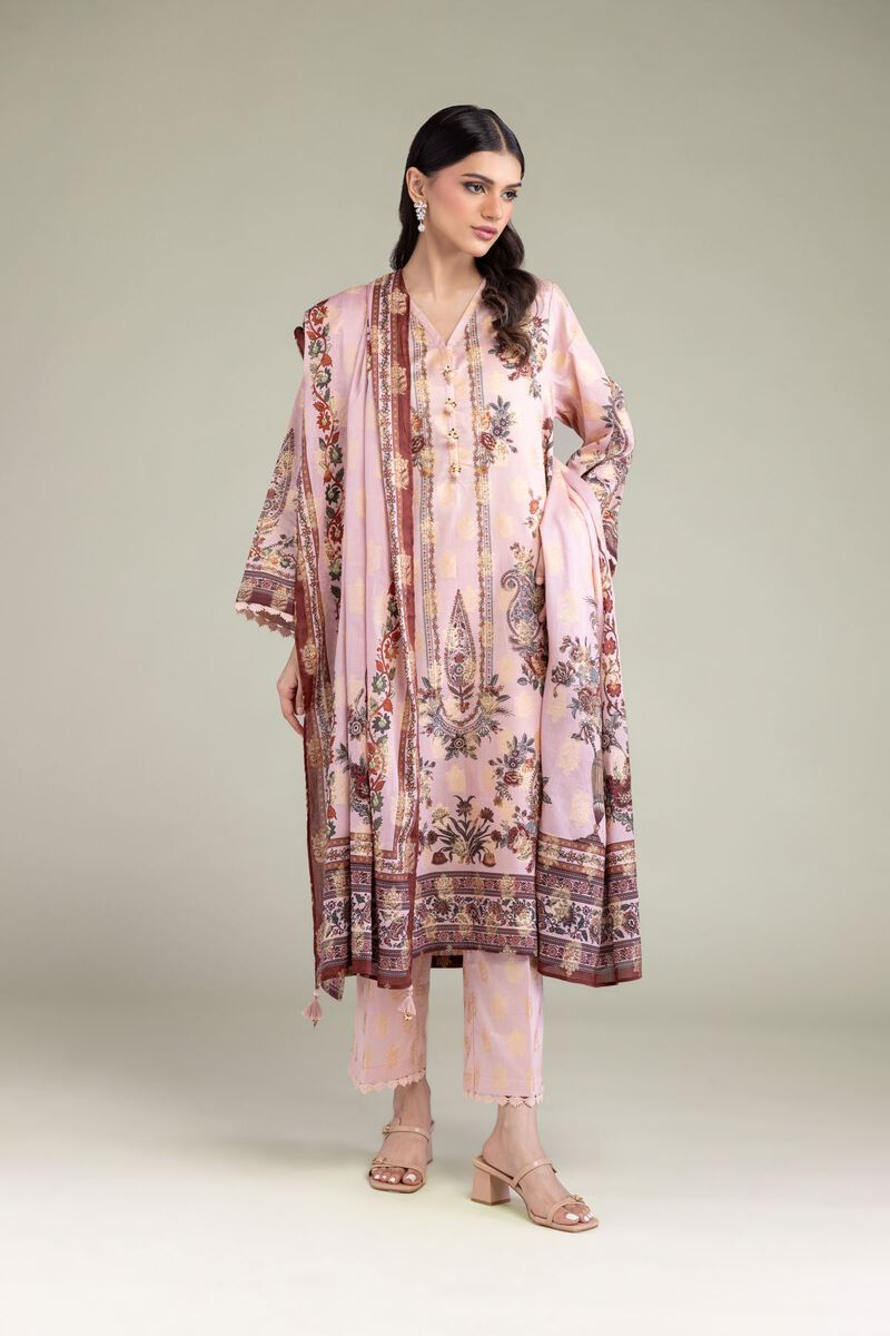 Printed | Jacquard | Tailored 3 Piece | USD 65.00