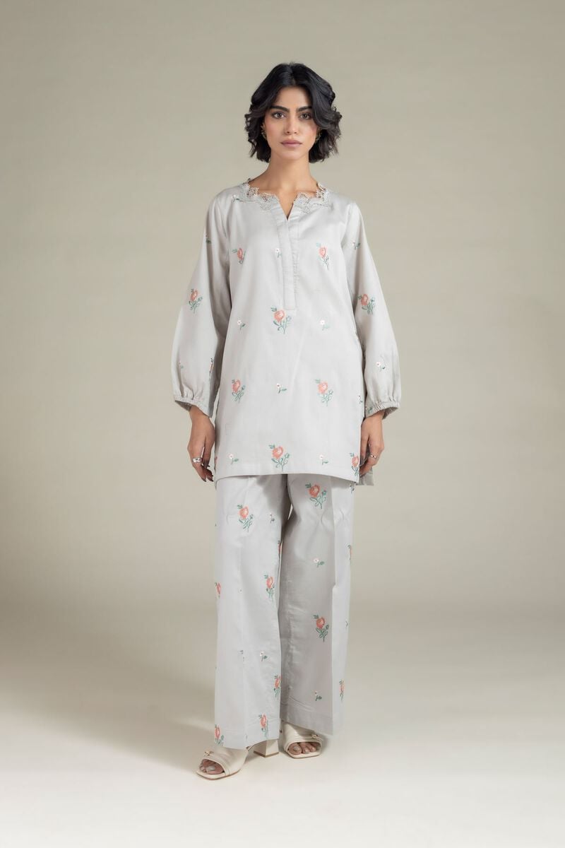 Embroidered | Textured Cotton | Kurta | USD 35.00