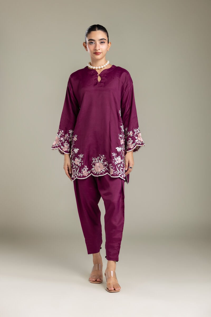 Embroidered | Raw Silk | Raw Silk Shalwar | USD 40.00