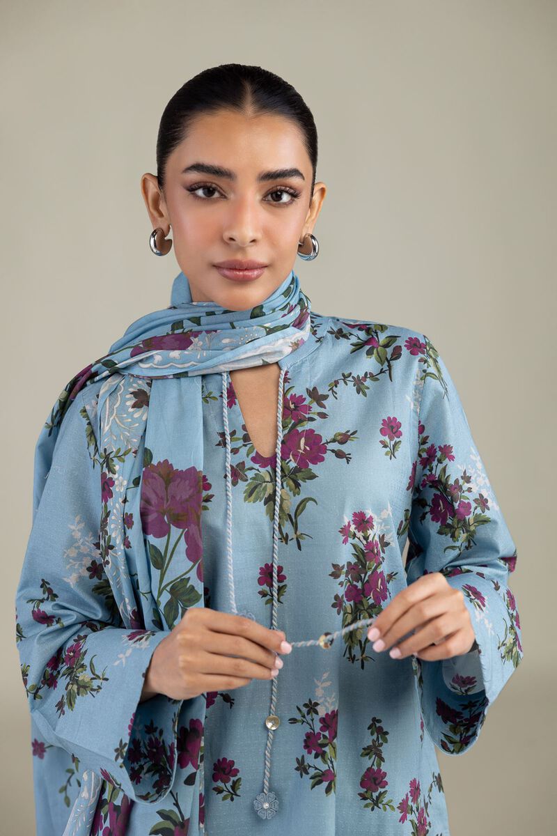 Printed | Lawn | Floral Lawn Dupatta | USD 25.00