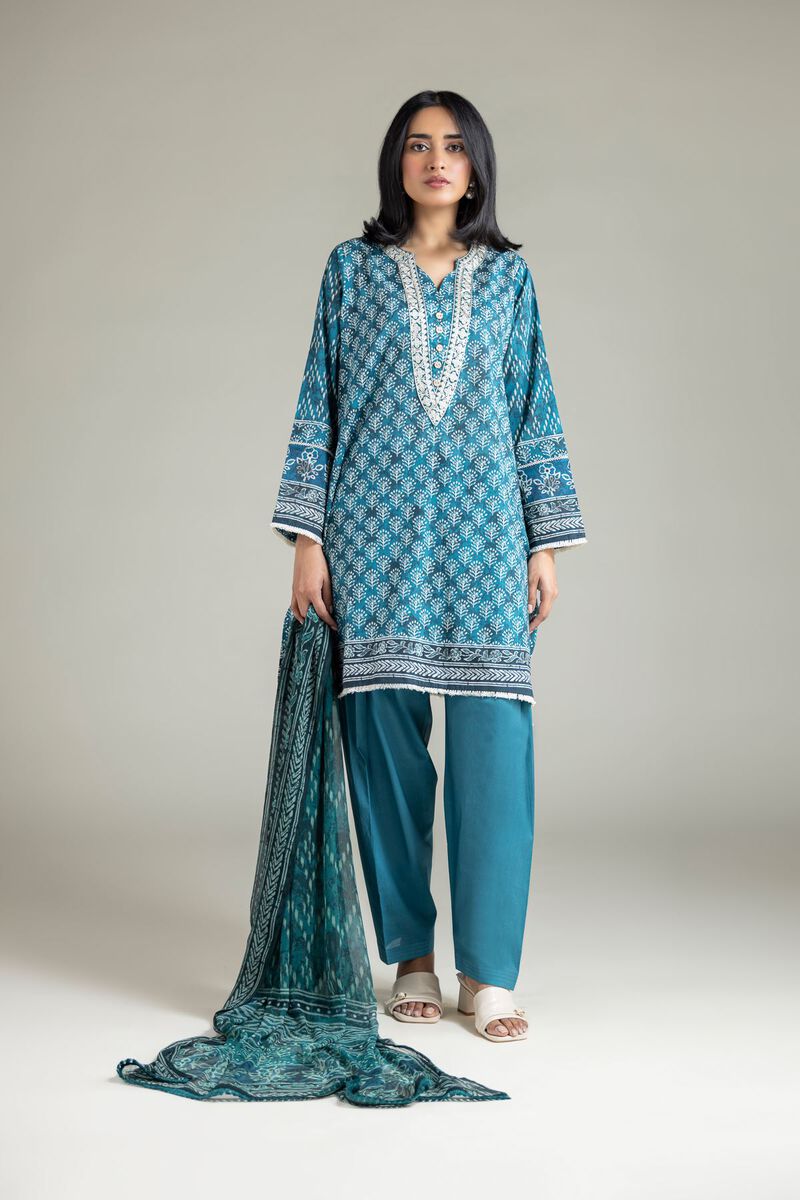 Embroidered | Lawn | 3-Piece Lawn Suit | USD 65.00
