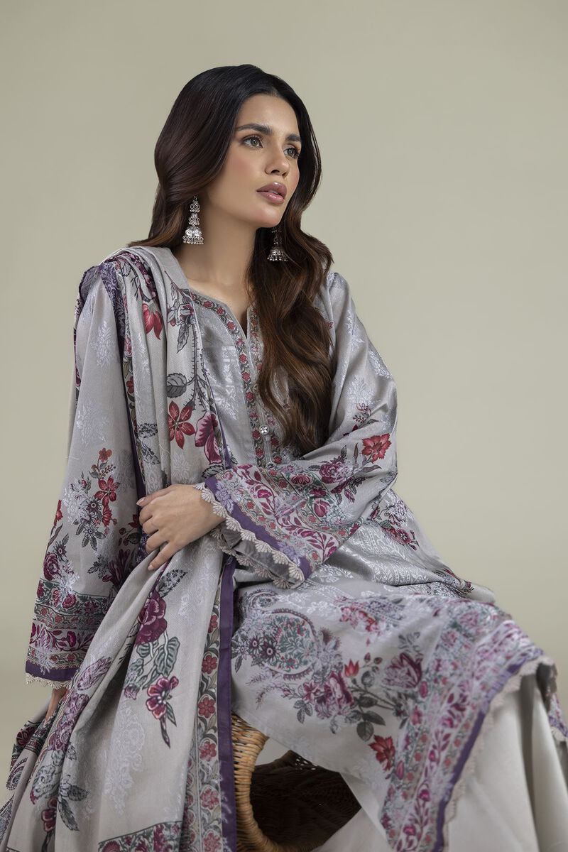 Printed | Jacquard | Tailored 3 Piece | USD 65.00