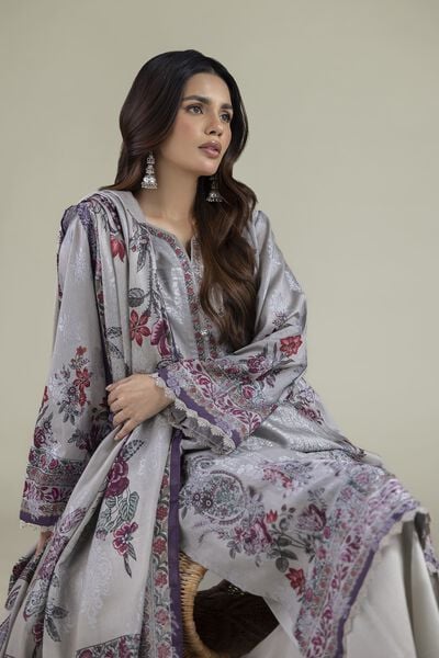 Printed | Jacquard | Tailored 3 Piece | USD 65.00