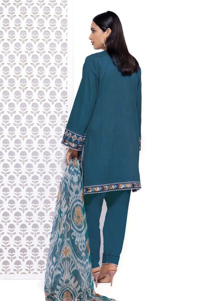 Embroidered | Crosshatch | Tailored 3 Piece | USD 42.50