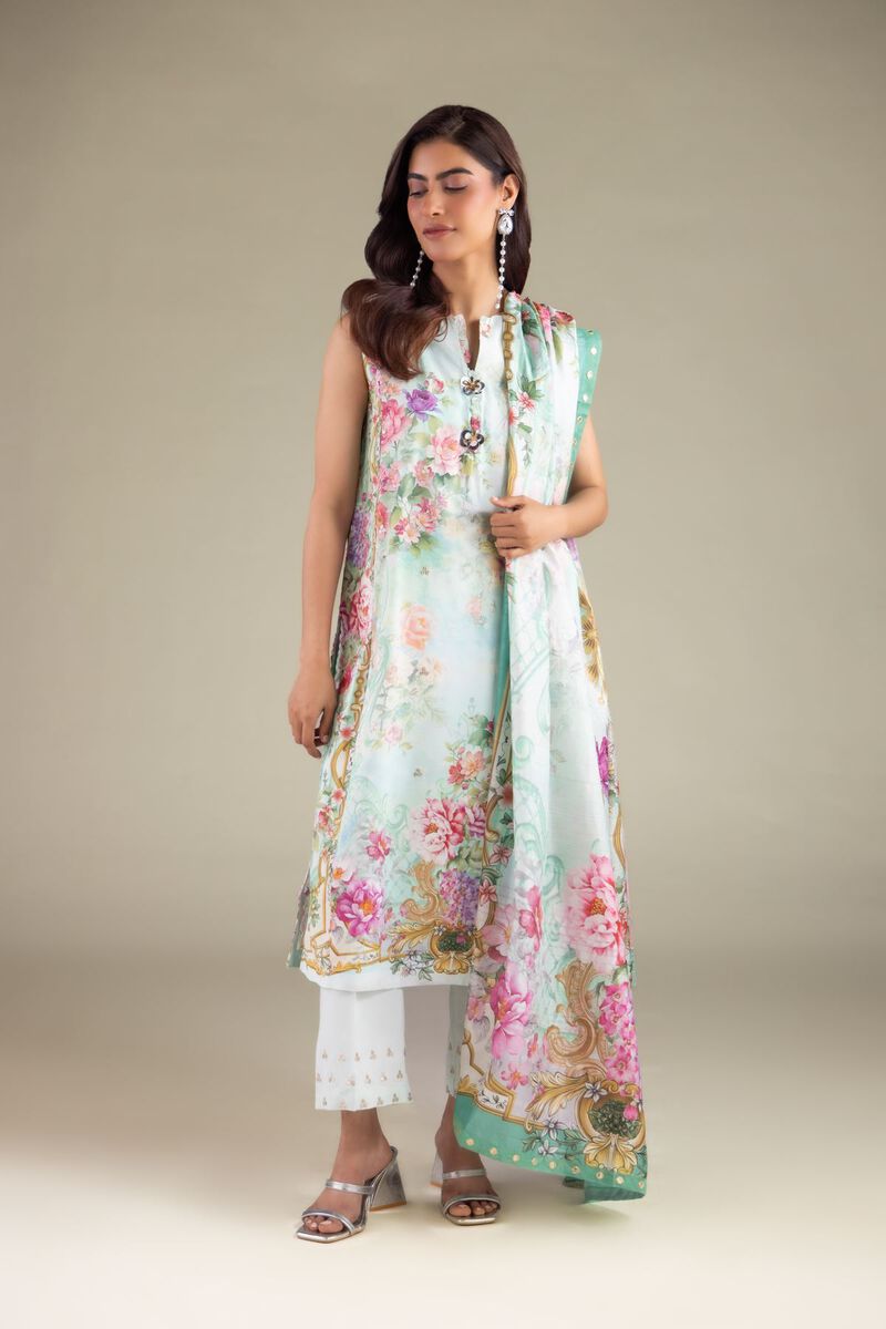 Embroidered | Polyester Silk | Dupatta | USD 40.00