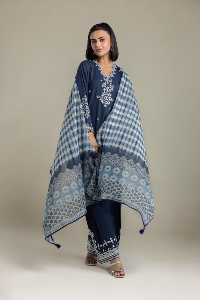 Embroidered | Raw Silk | Silk Tailored 3-Piece | USD 105.00