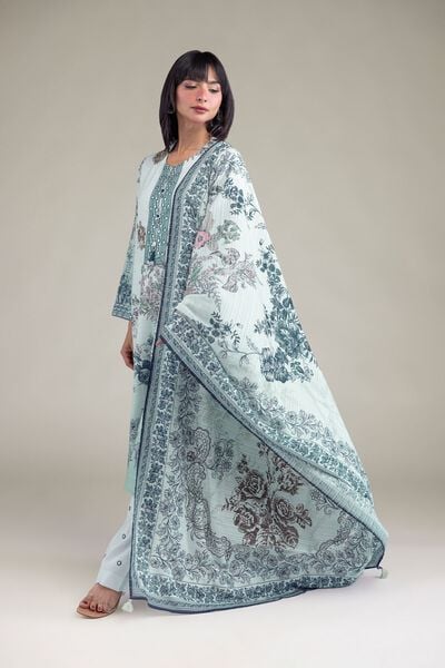 Embroidered | Mesuri Dobby | Mesuri Tailored 3-Piece | USD 70.00