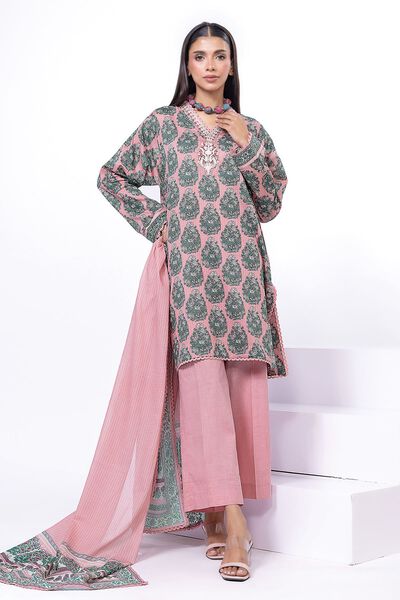 Embroidered | Lawn | Fabrics 3 Piece | USD 20.00