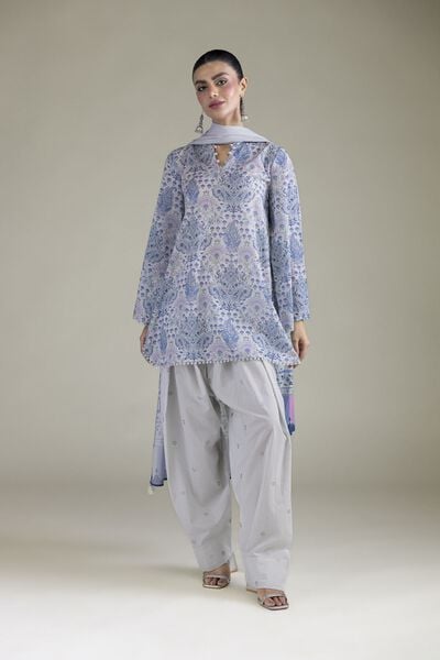 Embroidered | Cambric | Cambric Tailored 3-Piece | USD 65.00