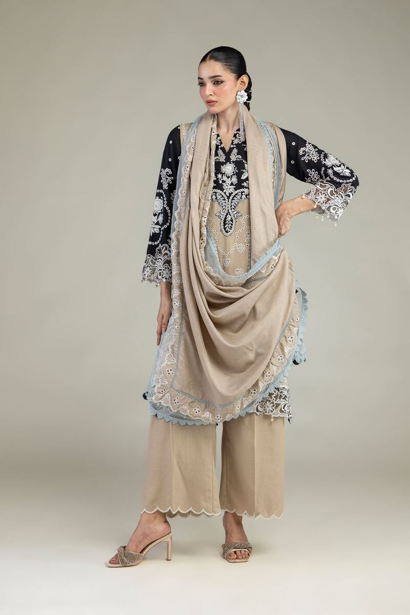 Raw Silk | 3 Piece Co-ord Set | USD 210.00