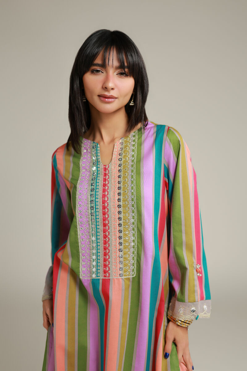 Embroidered | Cambric | Long Cambric Kurta | USD 35.00