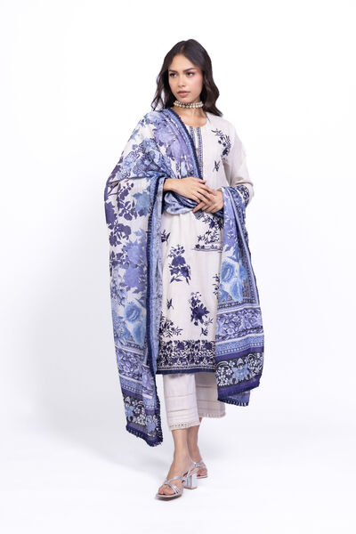 Printed | Dobby Net | Dupatta | USD 6.60