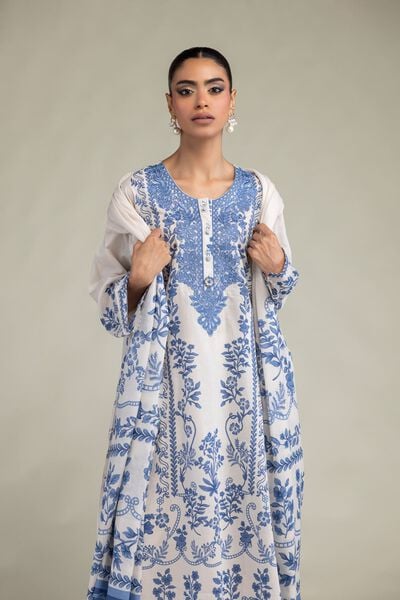 Embroidered | Lawn | Tailored 3-Piece Lawn | USD 65.00