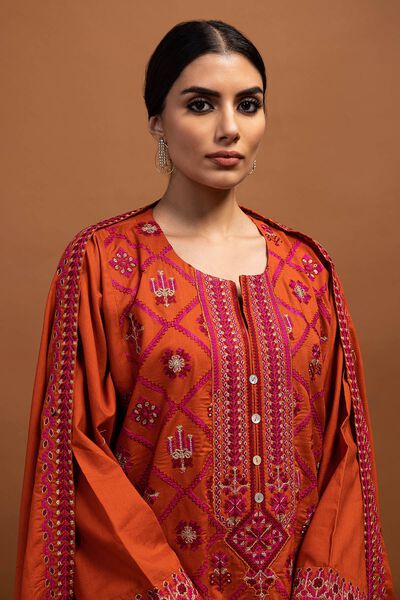 Fabrics 3 Piece Suit, RUST, hi-res