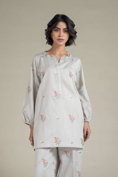 Embroidered | Textured Cotton | Kurta | USD 35.00