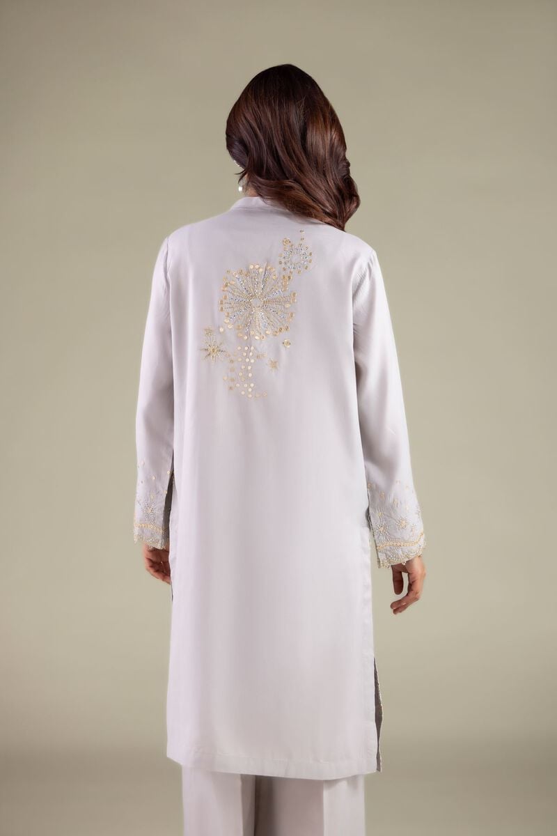 Embroidered | Raw Silk | Kurta | USD 60.00