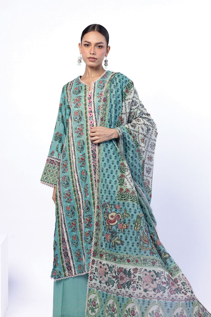 Printed | Broshia | Tailored 3 Piece | USD 39.00