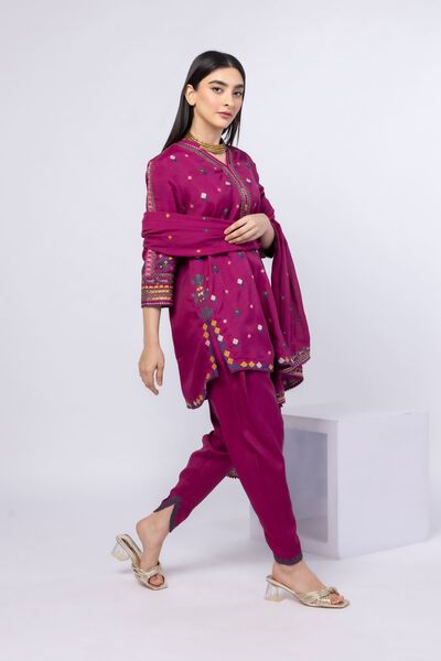 Embroidered | Russian Raw Silk | Shalwar | USD 23.00