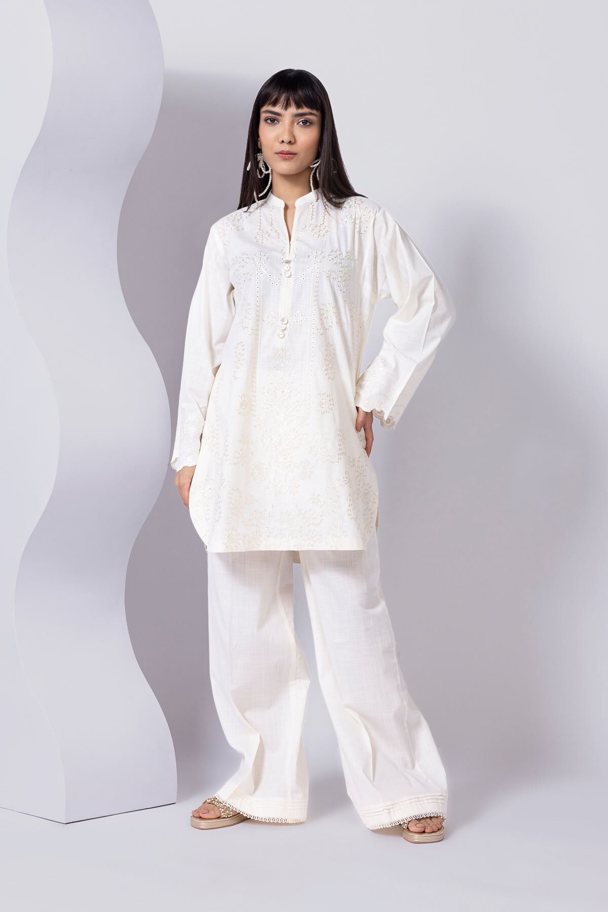 Buy Kurta | 0.0 N/A | 25-01E16-06TB-VG_MULTI | Khaadi United States