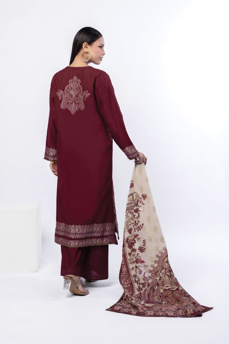 Dyed | Jacquard | Tailored 3 Piece | USD 70.00