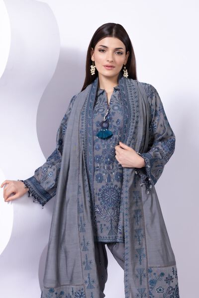 Embroidered | Paper Silk | Dupatta | USD 20.00