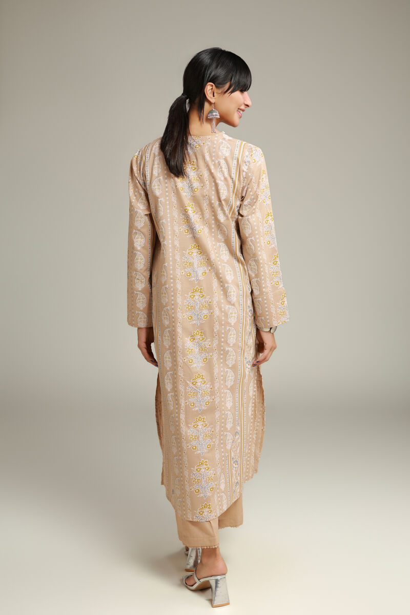 Printed | Cambric | Floral Longline Kurta | USD 35.00