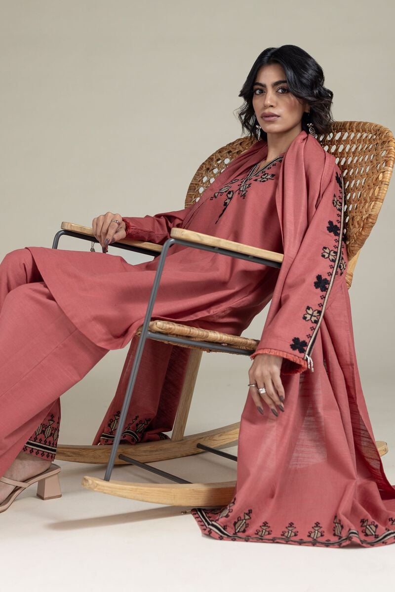 Embroidered | Textured Cotton | Dupatta | USD 20.00