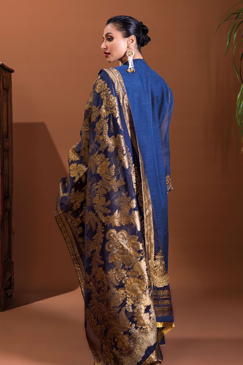 Embroidered | Polyester Organza | Fabrics 3 Piece | null