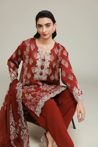Embroidered | Lawn | Tailored 3 Piece | USD 75.00