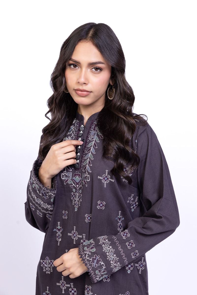 Embroidered | Heavy Textured Cotton | Kurta | USD 20.00