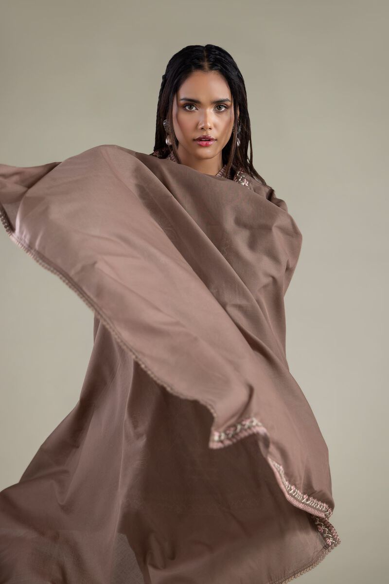 Embroidered | Lawn | Solid Threadwork Dupatta | USD 30.00