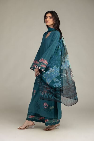 Embroidered | Cambric | Cambric Tailored 3-Piece | USD 85.00