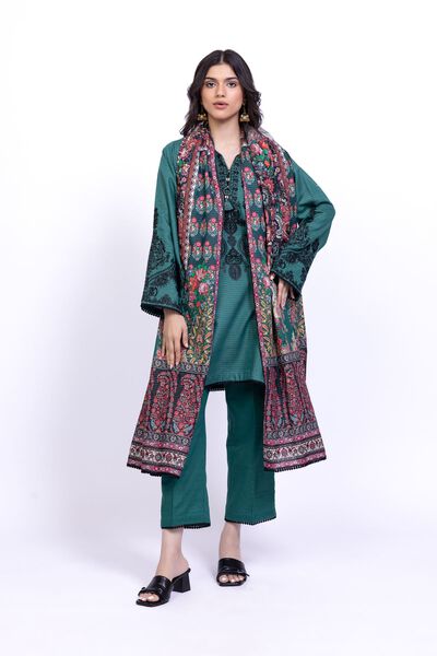 Printed | Mesuri Khaddar | Dupatta | USD 22.00