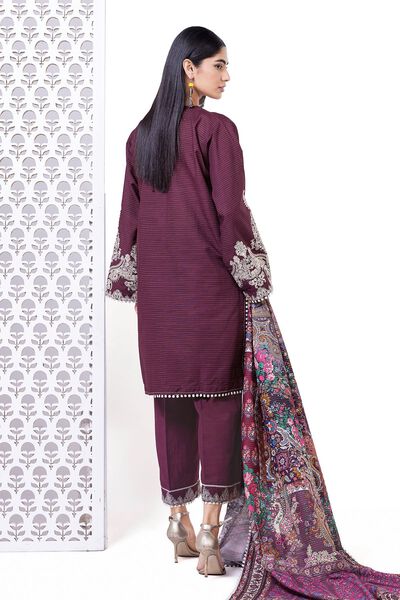 Embroidered | Light khaddar Messuri | Tailored 3 Piece | USD 40.00