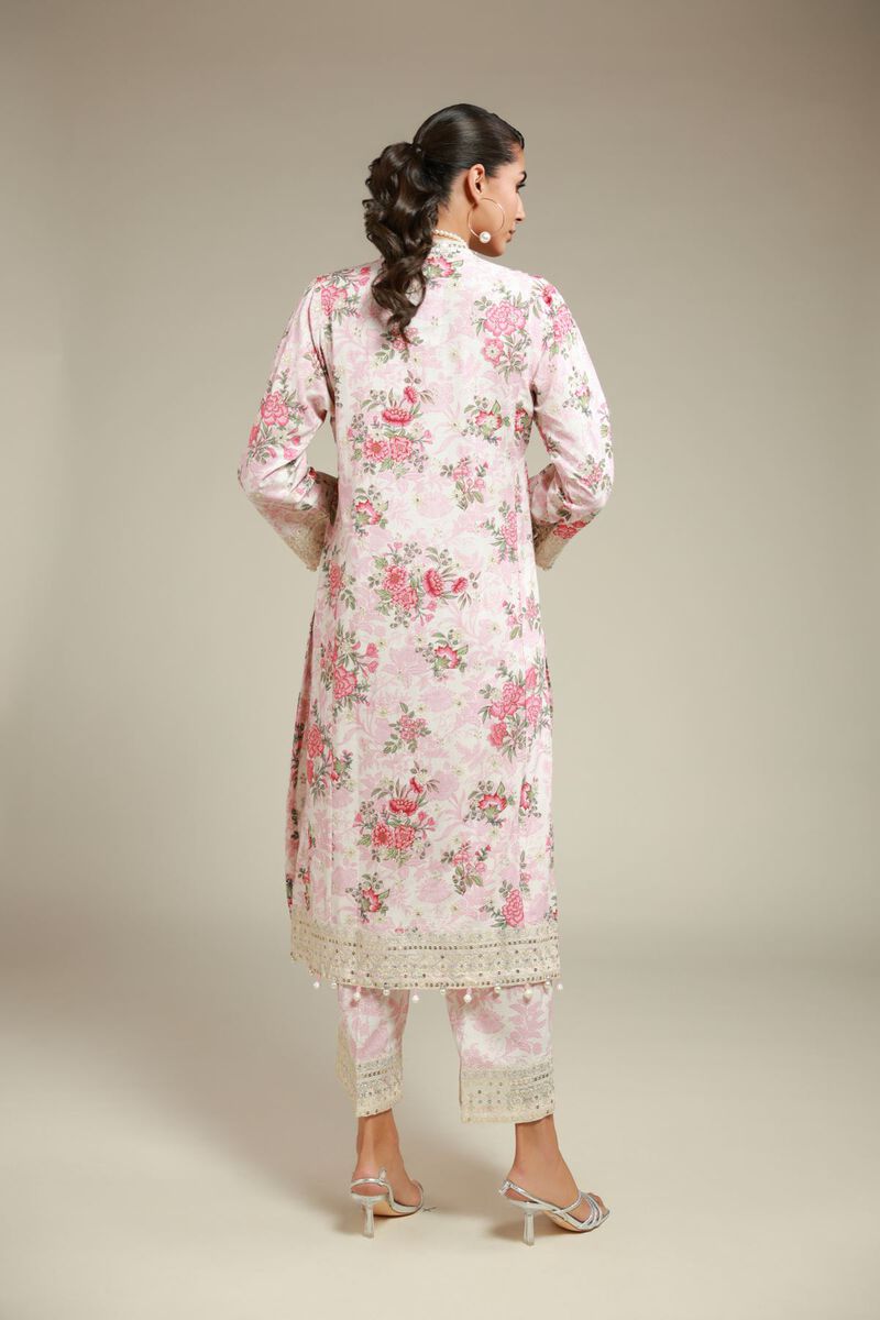 Embroidered | Raw Silk | Kurta | USD 60.00