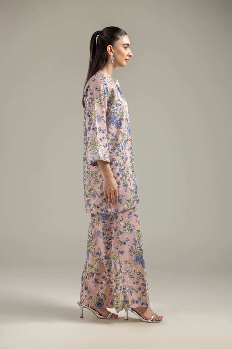 Embroidered | Cotton Dobby | Summer Floral Pants | USD 25.00