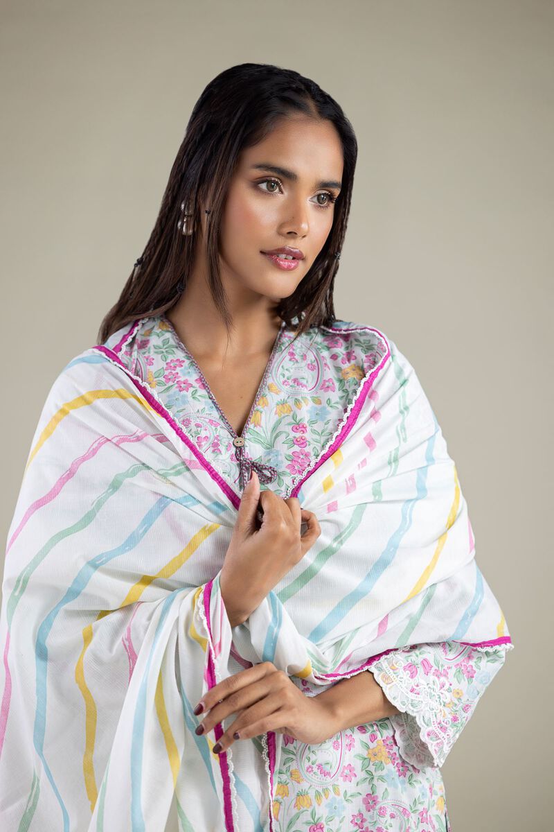 Embroidered | Textured Lawn | Dupatta | USD 25.00